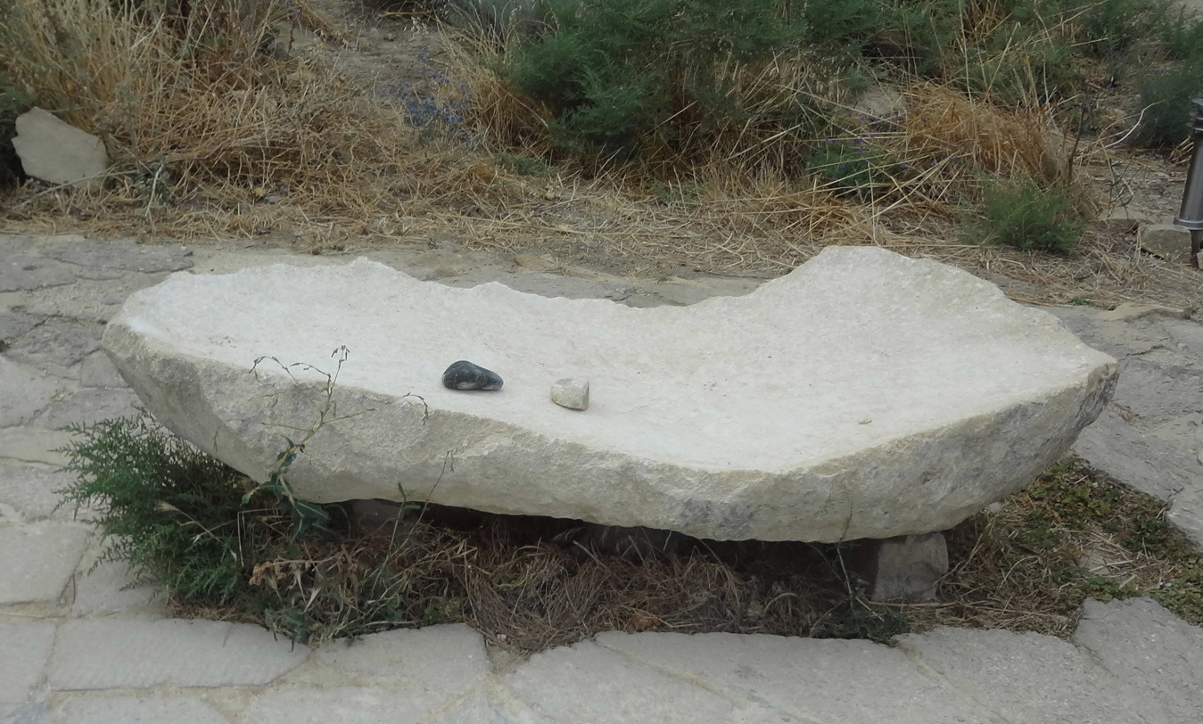 Tambourine Stone in Gobustan
