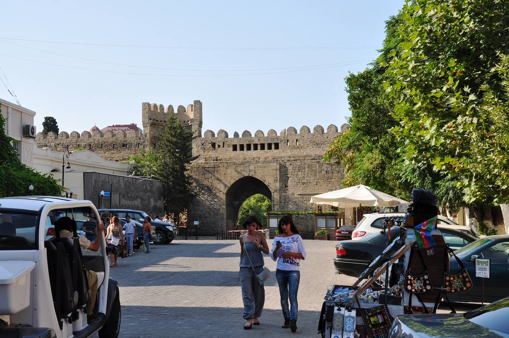 The views of Old City, Baku
