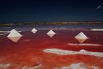 Red Salt Lake of Masazir